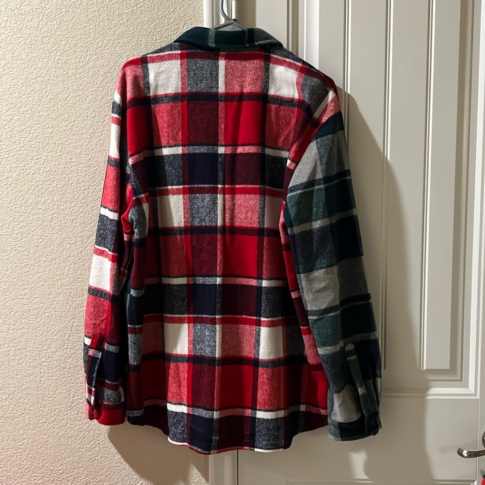 Mens plaid shirt/ shacket